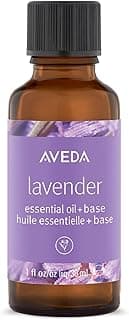 Aveda Lavender Essential Oil + Base | Calming Aroma | For Body & Bath, 1 Fl Oz