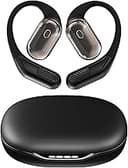 Open-Ear Headphones, Over Ear Earbuds with Ear Hooks, True Wireless Bluetooth Earphones with Microphone, Touch Control, Clear Calls, 60H Playtime, ...