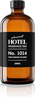 AirScent Hotel Diffuser Oil No. 1014 - The Iconic 5-Star Hotel Coastal Blend - Lemon Bergamot Sea Breeze - Fragrance Oil for Ultrasonic and Waterle...