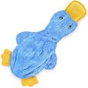 Best Pet Supplies Interactive Squeaky Dog Chew Toy, Ideal Dog Toys for Chewers, Small, Medium & Large Dogs, and Fetch Lovers - Crinkle Duck (Blue),...