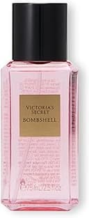 Victoria's Secret Bombshell Mini Fragrance Mist, Notes of Purple Passion Fruit, Shangri-La Peony & Vanilla Orchid, Travel Size Body Spray for Women (2.5 oz)
