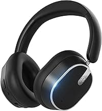 Hybrid Active Noise Cancelling Bluetooth Headphones, Bluetooth 6.0 Over Ear Wireless Headphones with 60H Playtime, Hi-Res Audio, Deep Bass, Memory ...
