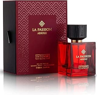 INTENSE ELITE La Passion Eau De Parfum For Women 100ML (3.4Oz) Arabian Perfumes With Lemon, Orange, Mandarin & Lavandin Notes Long Lasting Perfume