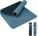 Gruper Yoga Mat Non Slip, Eco Friendly Fitness Exercise Mat with Carrying Strap,Pro Yoga Mats for Women,Workout Mats for Home, Pilates and Floor Ex...