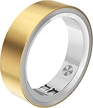 RQZ Smart Ring for Women Men, Fitness Tracker with Heart Rate Tracking, Sleep Tracking, Step Counter, Vibration Alert, 5ATM Waterproof, iOS Android...