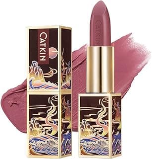 Catkin Semi-Matte Lipstick Hydrating High Impact Color Infused with Vitamin E and Avocado Oil Smooth Soft Texture Long Lasting Matte Finish 167