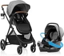 Evenflo Shyft Intuiti Travel System with Revolve180 LiteMax™ NXT Rotating Rear-Facing Lightweight Preemie and Infant Car Seat 3-30 lbs. (Fossil Gray)