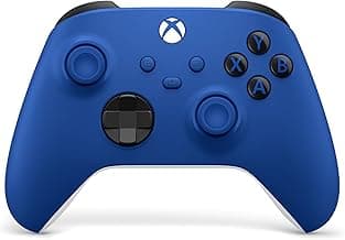 XBOX Wireless Gaming Controller | Shock Blue | Console, PC, & Android | Textured Grip | Wireless, Bluetooth, USB-C Connectivity