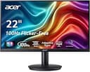 acer KB220Q H2bi 21.5" Full HD (1920 x 1080) Zero-Frame Home Office Monitor | Adaptive-Sync Support (FreeSync Compatible) | Up to 100Hz Refresh | 1...