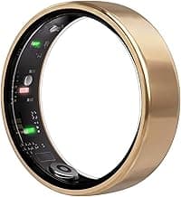 femometer Ring Air | Ultra-Thin Smart Ring | Sleep/Heart Rate/SpO2/Stress | Women's Health & Fertility Tracker with BBT Technology | Hot Flash Moni...