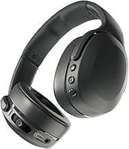 Skullcandy Crusher Evo Wireless Bluetooth Headphones with Multi-Sensory Bass, Noise Isolating Over-Ear Fit, Up to 40 Hours Battery, Microphone for ...
