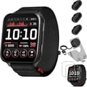 Garmin Venu X1 Premium GPS Smartwatch, Black Titanium (010-02980-00) Bundle with Charging Dock, 3‑Pack Silicone Dust Covers + 2‑Pack Tempered Glass...