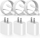 Fast Charger iPhone,i Phone Charge Cable,3Pack iPhone Charger Fast Charging 6Foot Phone Charging USB C Charge Adapter 6FT Type C to Lightning Cable...