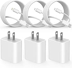Fast Charger iPhone,i Phone Charge Cable,3Pack iPhone Charger Fast Charging 6Foot Phone Charging USB C Charge Adapter 6FT Type C to Lightning Cable...