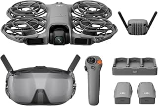 DJI Neo 2 Motion Fly More Combo With RC Motion 3 & Goggles N3, Stable Transmission With Digital Transceiver, 4K Drone for Beginners, FPV Flying, 3 ...