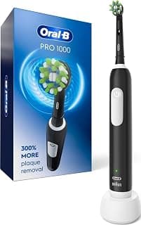 Oral-B Pro 1000 Rechargeable Electric Toothbrush, Black