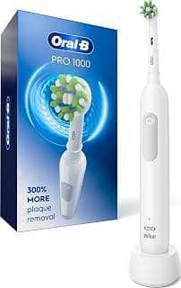 Oral-B Pro 1000 Rechargeable Electric Toothbrush, White