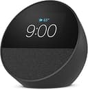 Amazon Echo Spot (newest model), Great for nightstands, offices and kitchens, Smart alarm clock with Alexa+ Early Access, Black