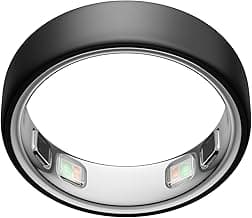 Oura Ring 5 - Stealth - Size 11 - World’s Smallest Smart Ring - Sleep, Activity, Women’s Health, AI Advisor, 1 Week of Battery Life, Size Before Yo...