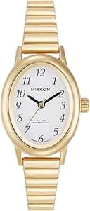 Dainty Vintage Dress Watches for Women – Easy Reader Analog Ladies Watch for Small Wrists with Stainless Steel Expansion Bracelet – Second Hand, Ja...