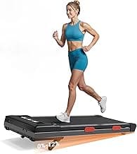 MJWW Walking Pad Treadmill with 9% Auto Incline, 3.0HP Powerful Under Desk Treadmill for Home Office, 300lbs Capacity Portable Mini Treadmill with ...