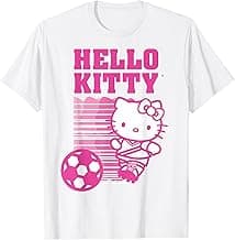 Hello Kitty Soccer Sports Athlete Tee Shirt T-Shirt