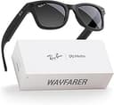 Ray-Ban Meta (Gen 2), Wayfarer, Matte Black | Smart AI Glasses for Men, Women — 2X Battery Life — 3K HD Resolution — 12 MP Ultra-Wide Camera, Audio, Video — Polarized Gradient Graphite Lenses