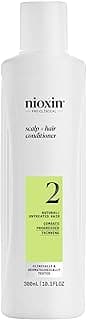 Nioxin Scalp + Hair Thickening System 2 Conditioner | For Natural or Untreated Hair with Progressed Thinning | With Niacinamide and Biotin |10.1 Fl...