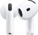 Apple AirPods 4 Wireless Earbuds, Bluetooth Headphones, Personalized Spatial Audio, Sweat and Water Resistant, USB-C Charging Case, H2 Chip, Up to ...