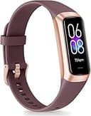 Fitness Tracker, Activity Trackers with 24/7 Heart Rate, Blood Oxygen Blood Pressure Sleep Monitor, Step Counter with 1.1" AMOLED Touch Color Screen, Calorie Pedometer Health Smart Watch for Women Men