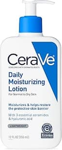 CeraVe Daily Moisturizing Lotion for Dry Skin, Body Lotion & Face Moisturizer with Hyaluronic Acid and Ceramides, Daily Moisturizer, Fragrance Free...