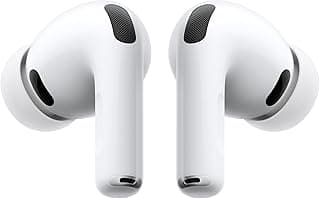 Apple AirPods Pro 3 Wireless Earbuds, Active Noise Cancellation, Live Translation, Heart Rate Sensing, Hearing Aid Feature, Bluetooth Headphones, S...