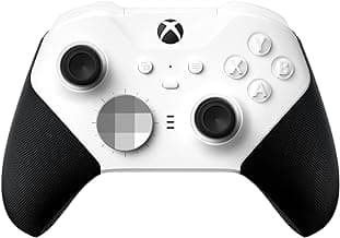 Xbox Elite Series 2 Core Wireless Gaming Controller – White Series X|S, One, Windows PC, Android, and iOS