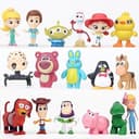 17Pcs Toys Collectible Figures,Cake Topper Figures Set,Exquisite Model Ornaments, Creative Anime Peripheral Gifts for Fans