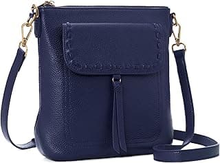 Genuine Leather Crossbody Bags for Women, Anti Theft Shoulder Purse with RFID Card Slots for Travel Work Daily