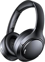 Hybrid Active Noise Cancelling Bluetooth 6.0 Headphones 120H Long Playtime, 6 ENC Mic, Over Ear Headphones Wireless, Hi-Res Audio, Memory Foam Earc...