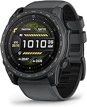 Garmin tactix® 8 – 51mm Cerakote, Premium Tactical GPS Smartwatch, AMOLED Display, Applied Ballistics® Solver, Slate Gray Premium Cerakote Coating
