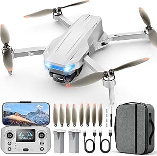 Drones with Camera for Adults 4K, GPS Auto Return, Waypoint Flight, Orbit Fly, GPS Follow, Gesture Control, Foldable Drone with Brushless Motor, 24...