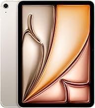 iPad Air 11-inch (M4): Liquid Retina Display, 128GB, 12MP Front/Back Camera, Wi-Fi 7 with Apple N1 + 5G Cellular, Touch ID, All-Day Battery Life — ...