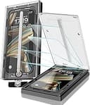 EZ-GLAZ-4 Pack for iPhone iPhone 16 Pro Screen Protector[6.3"] 9H+ Hardness 12FT Military Grade Shatterproof Long Durable Tempered Glass Film with Flawless Fit Box, HD Clear, Scratch Resistant