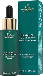 Aromatherapy Associates Radiance Boost Serum, Hydrating Botanical Serum with Alpine Rose, Prebiotics & Pink Rock Rose for Dry or Dehydrated Skin, F...