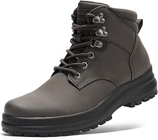 Men's Waterproof Hiking Boots - Lightweight Ankle Support, Slip-Resistant Trail Shoes for Outdoor Trekking