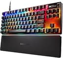 SteelSeries Apex Pro TKL Gen 3 OmniPoint 3.0 HyperMagnetic Switches — Adjustable Actuation — Rapid Trigger — Game-Ready Presets — Protection Mode —...