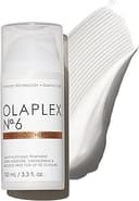 Olaplex Nº. 6 Bond Smoother: Leave-In Styling Treatment | Smooths, Conditions, & Strengthens | Frizz Control for Up to 72 Hours | For Coily, Curly, Straight, and Wavy, 100 mL / 3.3 Fl Oz