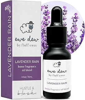 Essential Oil for Dryer Balls, 15ml Lavender Rain, Natural Laundry Fragrance, Long-Lasting Fresh Scent, Wool Dryer Balls Ideal for Diffusers, Candl...