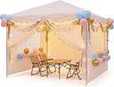 10x10 ft Party Tent, Heavy Duty Pop Up Commercial Canopy with 4 Removable Sidewalls, Waterproof Outdoor Wedding Event Shelter for Patio Backyard Ga...