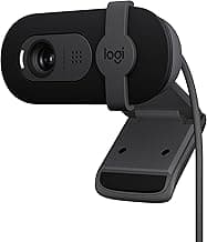 Logitech Brio 101 Full HD 1080p Webcam for Meetings, Streaming, Desktop, Laptop, PC - Built-in Mic, Shutter, Works with Zoom, Microsoft Teams, Nint...