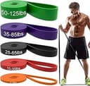 Resistance Bands, Pull Up Assist Bands - Workout Bands, Eexercise Bands, Long Resistance Bands Set for Working Out, Fitness, Training, Physical The...