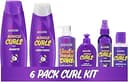Miracle Curls: Shampoo, Conditioner, Deep Conditioner, Refresher Gel, Detangling Milk, Oil Treatment 6-Piece Set