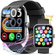 Smart Watch for Men Women(Answer/Make Calls), 2026 New 1.96" HD Smartwatch, Fitness Tracker with 110+ Sport Modes, IP68 Waterproof Pedometer, Heart...